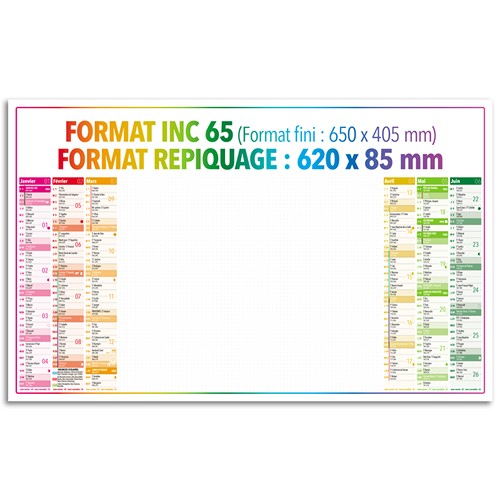 CALENDRIER BANCAIRE 4 SAISONS EFFACABLE_INC 65_2027